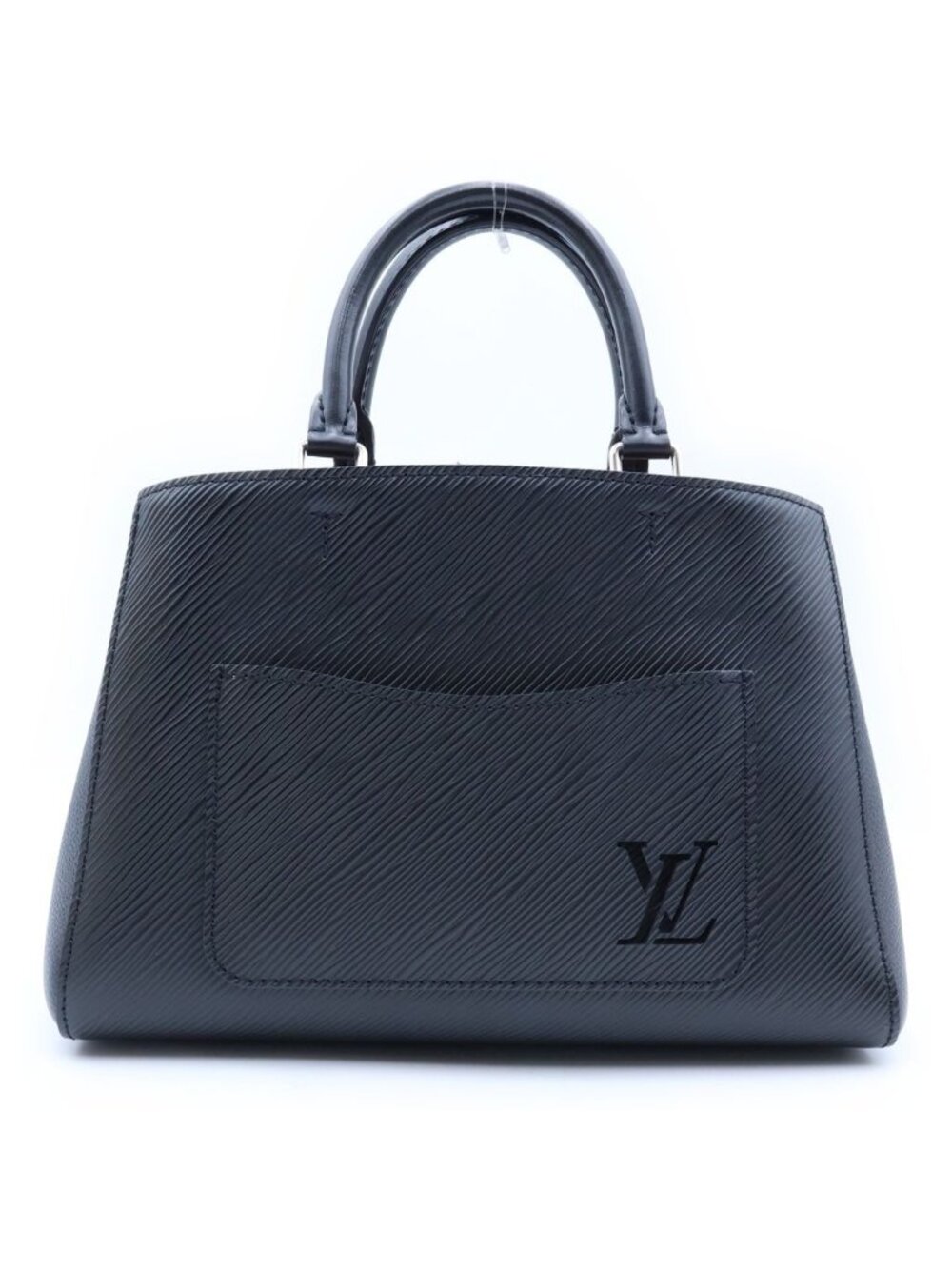 Louis Vuitton Epi Marelle MM 2-Way Shoulder Bag Black Pink Leather Silver